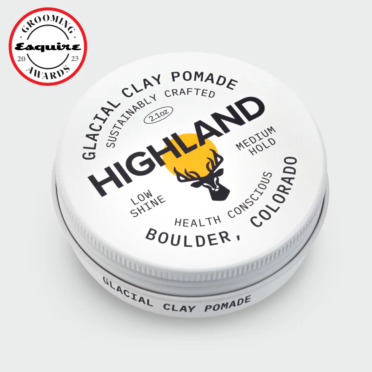 clay pomade hair